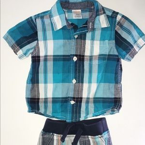Plaid Gymboree Outfit